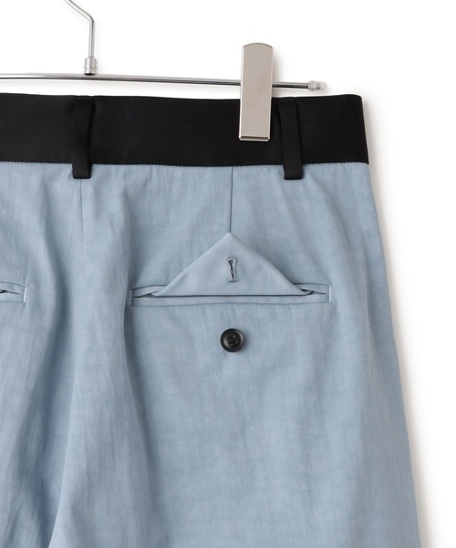 ADAM ET ROPE'(アダムエロペ)の「【EMOELLE】バイカラードレスパンツ(その他パンツ・レディース・ブラック/キナリ/ブルー系その他4・38/36/34)」の20枚目の写真