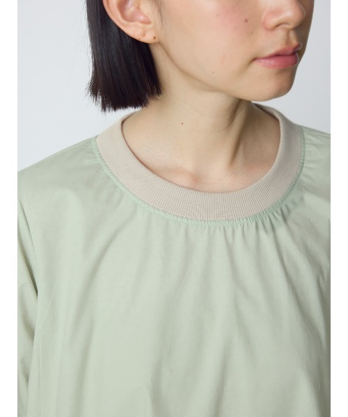 MidiUmi(ミディウミ)の「MidiUmi ロングスリーブプレンティワンピース(ワンピース・レディース・グリーン/ベージュ/チャコールグレー・FREE)」の12枚目の写真