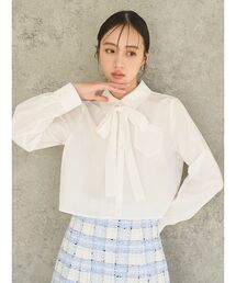 SNIDEL | バリエクロップドシャツ(シャツ/ブラウス)