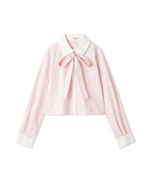 SNIDEL | バリエクロップドシャツ(シャツ/ブラウス)