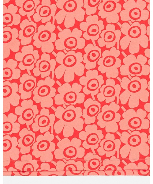 marimekko(マリメッコ)の「Juulia Unikko / T-shirt(Tシャツ/カットソー・レディース・ダークブラウン/レッド・XX-SMALL/LARGE/MEDIUM/SMALL/X-LARGE/X-SMALL)」の9枚目の写真