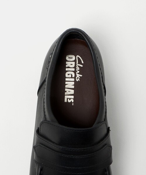 CLARKS ORIGINALS ブラックモカシン Clarks Originals＞WallaLoaferGTX/ワラローファーゴアテックス