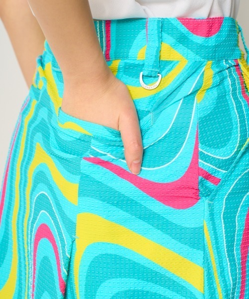 Loudmouth(ラウドマウス)の「LOUDMOUTH/ラウドマウス ゴルフウェア 吸汗速乾 UVカット 接触冷感 柄 ニットサッカー スカート(スカート・レディース・その他/その他2/その他1・L/LL/M/S)」の16枚目の写真