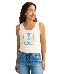 BILLABONG ウィメンズ GRAPHIC TANK TOP タンクトップ 【2026年春夏モデル】/ビラボンショート丈タンクトップ
