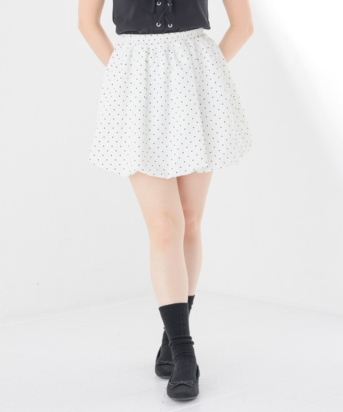 Honeys(ハニーズ)の「裏地パンツ付ミニスカート(スカート・キッズ・ホワイト系その他/ブラック系その他・150cm/L/M/S)」の17枚目の写真