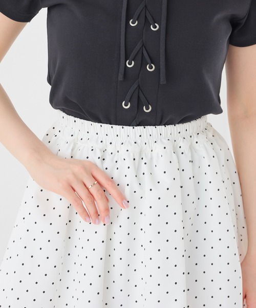 Honeys(ハニーズ)の「裏地パンツ付ミニスカート(スカート・キッズ・ホワイト系その他/ブラック系その他・150cm/L/M/S)」の20枚目の写真