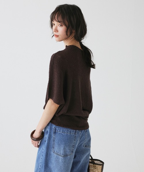 BABYLONE(バビロン)の「【ZOZOTOWN先行予約】ニュアンスドレープニット(ニット/セーター・レディース・ブラウン/オフホワイト/ベージュ・フリー)」の19枚目の写真