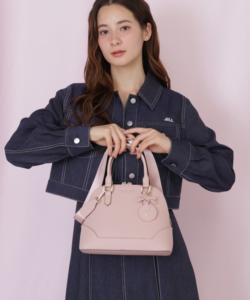 JILL by JILL STUART(ジルバイジルスチュアート)の「チャーム付きハンドバッグ(ハンドバッグ・レディース・ピンク/ピンク系その他/ブルー・FREE)」の9枚目の写真