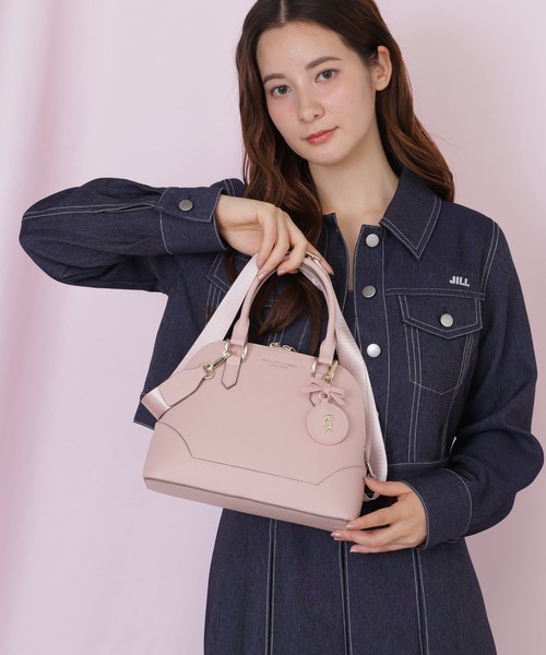 JILL by JILL STUART(ジルバイジルスチュアート)の「チャーム付きハンドバッグ(ハンドバッグ・レディース・ピンク/ピンク系その他/ブルー・FREE)」の8枚目の写真