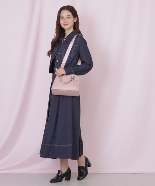 JILL by JILL STUART(ジルバイジルスチュアート)の「チャーム付きハンドバッグ(ハンドバッグ・レディース・ピンク/ピンク系その他/ブルー・FREE)」の11枚目の写真