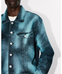 KENZO（ケンゾー）の「'KENZO Boke Heart' オーバーサイズ トラッカー ジャケット イン ジャパニーズ デニム（デニムジャケット）」