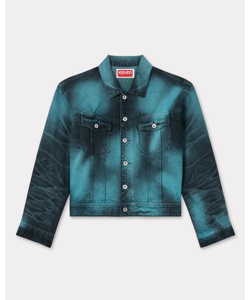 KENZO(ケンゾー)の「'KENZO Boke Heart' オーバーサイズ トラッカー ジャケット イン ジャパニーズ デニム(デニムジャケット・メンズ・ブルー系その他・MEDIUM/LARGE/SMALL)」の7枚目の写真