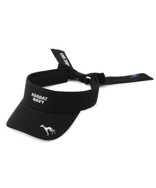 adabat(アダバット)の「【ADABAT NAVY】リボンバイザー(サンバイザー・レディース・ホワイト/ベージュ/ブラック/サックスブルー・00)」の5枚目の写真