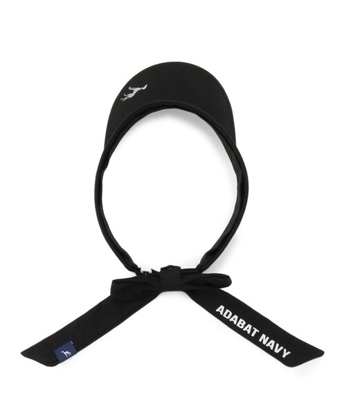 adabat(アダバット)の「【ADABAT NAVY】リボンバイザー(サンバイザー・レディース・ホワイト/ベージュ/ブラック/サックスブルー・00)」の7枚目の写真