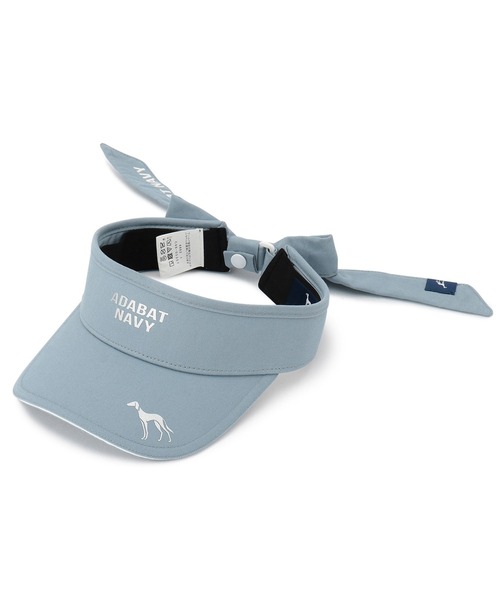 adabat(アダバット)の「【ADABAT NAVY】リボンバイザー(サンバイザー・レディース・ホワイト/ベージュ/ブラック/サックスブルー・00)」の4枚目の写真