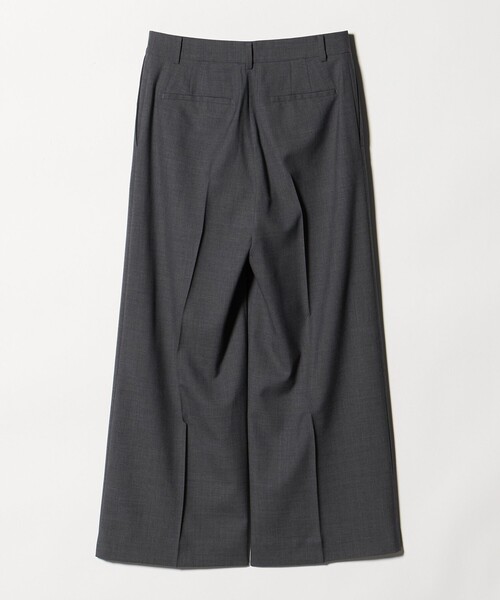 UNITED ARROWS(ユナイテッドアローズ)の「ノータック ストレート ワイドパンツ(スラックス・レディース・ネイビー/ダークグレー・36/38)」の15枚目の写真