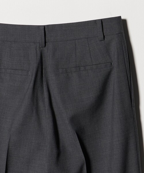 UNITED ARROWS(ユナイテッドアローズ)の「ノータック ストレート ワイドパンツ(スラックス・レディース・ネイビー/ダークグレー・36/38)」の12枚目の写真