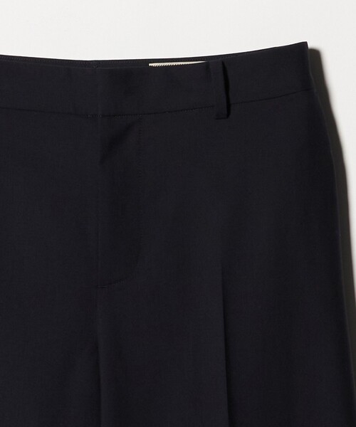 UNITED ARROWS(ユナイテッドアローズ)の「ノータック ストレート ワイドパンツ(スラックス・レディース・ネイビー/ダークグレー・36/38)」の7枚目の写真