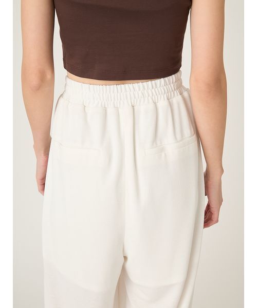 FRAY I.D（フレイアイディー）の「【LUMISHADE】ドロストウエストゴムパンツ／UVカット・ウォッシャブル（その他パンツ・レディース・ライトブルー/ブラック/ホワイト・F）」の7枚目の写真