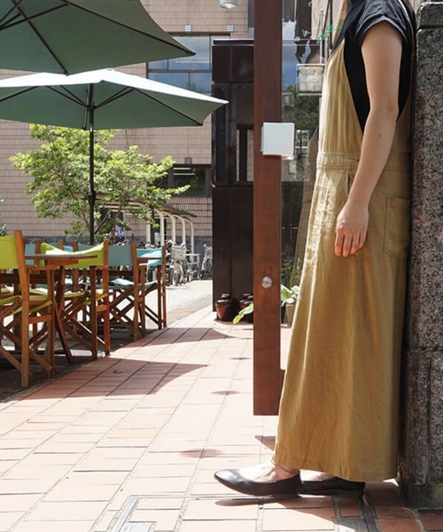 BARNSsohostreet（バーンズソーホーストリート）の「痛くない ローヒール ぺたんこ 幅広 甲高 柔軟性 軽量 抗菌 防臭 ローヒール パンプス  フラットシューズ  日本製 OGA1511（バレエシューズ・レディース・モカ/ブラウン/ベージュ系その他/ブルー/オレンジ系その他/アイボリー/ブラック/チャコール・3S/SS/S/M/L/LL/3L/4L）」の14枚目の写真
