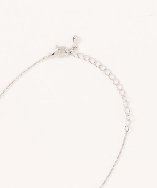 Heather(ヘザー)の「リボンラインストーンネックレス 659919(ネックレス・レディース・ゴールド/シルバー・ONE SIZE)」の6枚目の写真