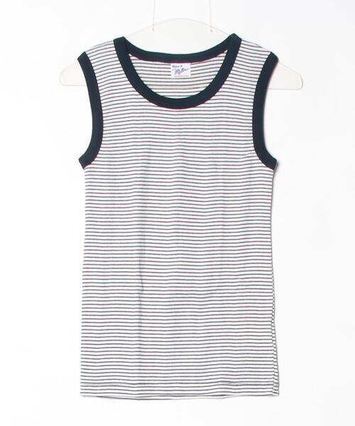MILLER(ミラー)の「miller/ミラー Prib Tank Top リブタンクトップ(タンクトップ・レディース・その他13/ライム/ネイビー/ピンク系その他4/アイボリー/ブラック/ブラック系その他/グレー/その他1・F)」の6枚目の写真