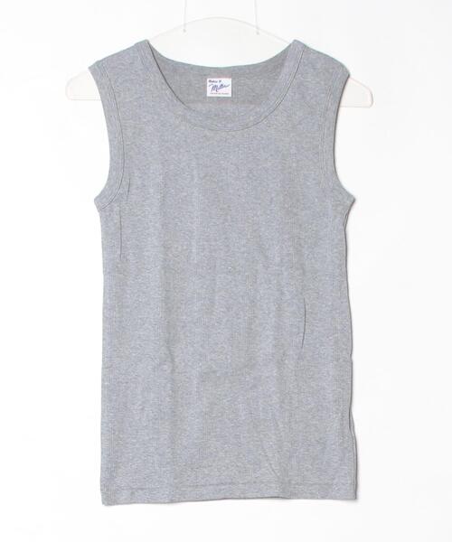 MILLER(ミラー)の「miller/ミラー Prib Tank Top リブタンクトップ(タンクトップ・レディース・その他13/ライム/ネイビー/ピンク系その他4/アイボリー/ブラック/ブラック系その他/グレー/その他1・F)」の4枚目の写真