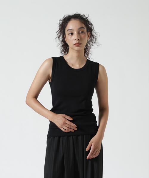 MILLER(ミラー)の「miller/ミラー Prib Tank Top リブタンクトップ(タンクトップ・レディース・その他13/ライム/ネイビー/ピンク系その他4/アイボリー/ブラック/ブラック系その他/グレー/その他1・F)」の10枚目の写真