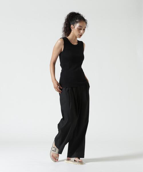 MILLER(ミラー)の「miller/ミラー Prib Tank Top リブタンクトップ(タンクトップ・レディース・その他13/ライム/ネイビー/ピンク系その他4/アイボリー/ブラック/ブラック系その他/グレー/その他1・F)」の12枚目の写真