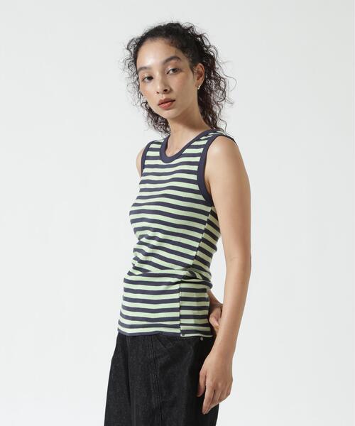 MILLER(ミラー)の「miller/ミラー Prib Tank Top リブタンクトップ(タンクトップ・レディース・その他13/ライム/ネイビー/ピンク系その他4/アイボリー/ブラック/ブラック系その他/グレー/その他1・F)」の16枚目の写真