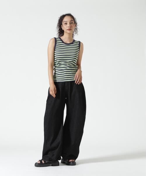 MILLER(ミラー)の「miller/ミラー Prib Tank Top リブタンクトップ(タンクトップ・レディース・その他13/ライム/ネイビー/ピンク系その他4/アイボリー/ブラック/ブラック系その他/グレー/その他1・F)」の17枚目の写真