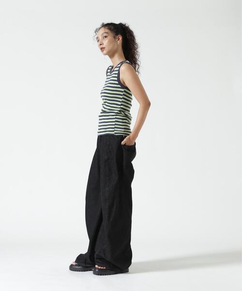MILLER(ミラー)の「miller/ミラー Prib Tank Top リブタンクトップ(タンクトップ・レディース・その他13/ライム/ネイビー/ピンク系その他4/アイボリー/ブラック/ブラック系その他/グレー/その他1・F)」の18枚目の写真