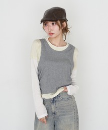 RAY CASSIN | デザインレイヤードロンT(Tシャツ/カットソー)