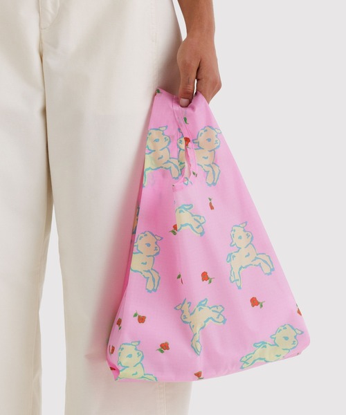 BAGGU(バグー)の「BABY BAGGU 622.ベイビーシープ(エコバッグ/サブバッグ・レディース・ピンク・FREE)」の1枚目の写真