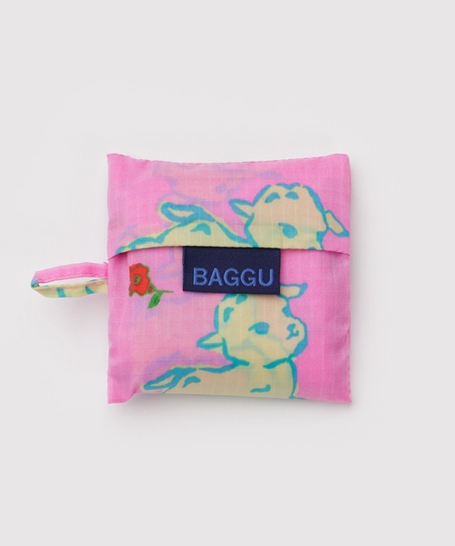 BAGGU(バグー)の「BABY BAGGU 622.ベイビーシープ(エコバッグ/サブバッグ・レディース・ピンク・FREE)」の3枚目の写真