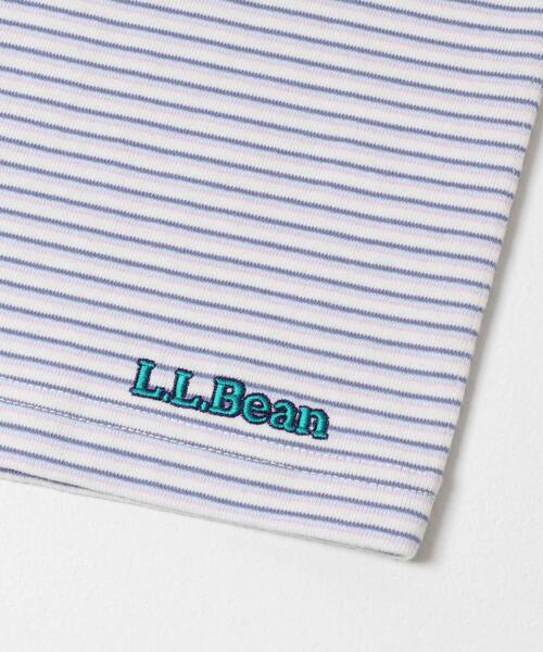 L.L.Bean（エルエルビーン）の「L.L.Bean JAPAN EDITION SHORTSLEEVESTRIPEDT-SHIRTS（Tシャツ/カットソー・レディース・ピンク系その他/ブルー系その他・MEDIUM）」の3枚目の写真