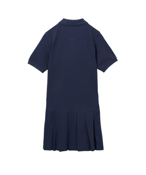 A BATHING APE（アベイシングエイプ）の「HEART BADGE POLO DRESS（ワンピース・レディース・ホワイト/ネイビー・SMALL/X-SMALL）」の4枚目の写真
