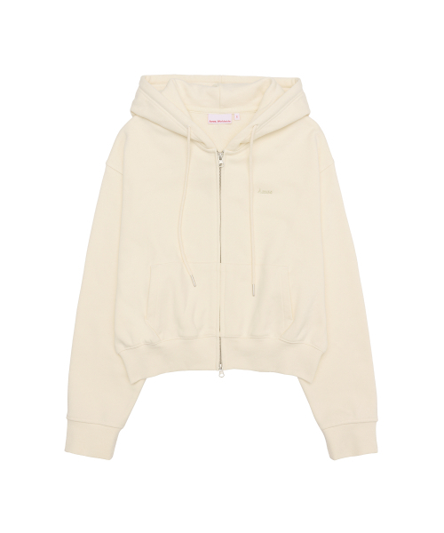 AMESWORLDWIDE(アメスワールドワイド)の「BASIC SMALL LOGO HOODIE ZIP UP CREAM(パーカー・レディース・その他・LARGE/SMALL/MEDIUM)」の10枚目の写真