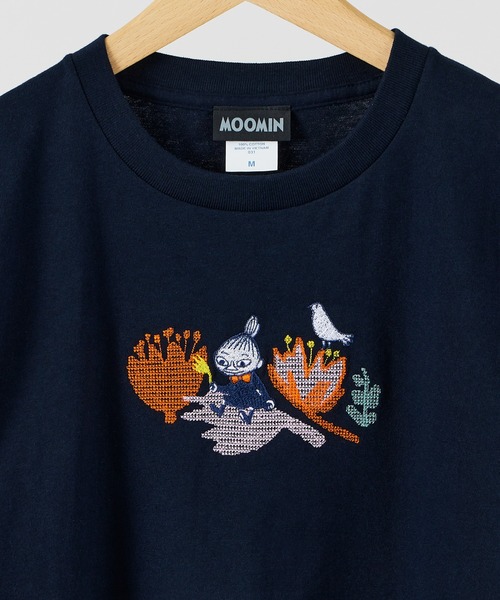 MOOMIN(ムーミン)の「【 MOOMIN / ムーミン 】 リトルミイの日 Tシャツ WNI(Tシャツ/カットソー・レディース・ホワイト/ネイビー・FREE)」の5枚目の写真