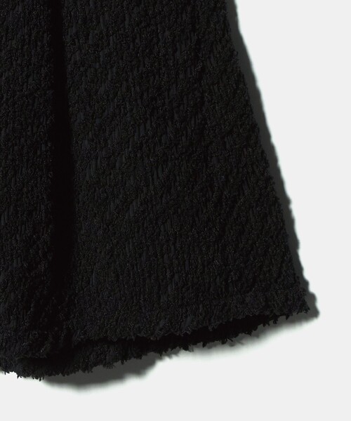 A DAY IN THE LIFE UNITED ARROWS(アデイインザライフユナイテッドアローズ)の「カットジャガード ペプラム ベスト <A DAY IN THE LIFE>(ベスト・レディース・ブラック/オフホワイト・FREE)」の12枚目の写真