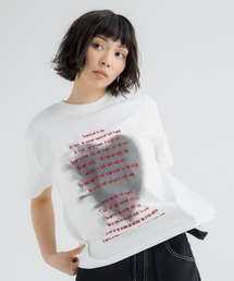 FLUKE HOLIC（フロックホリック）の「Heart embroidery logo TEE（Tシャツ/カットソー）」