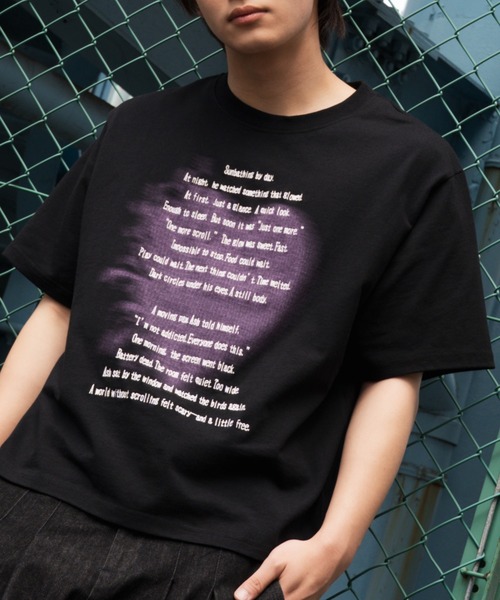 FLUKE HOLIC(フロックホリック)の「Heart embroidery logo TEE(Tシャツ/カットソー・レディース・ブラック/ホワイト/グレー・LARGE/MEDIUM/SMALL)」の1枚目の写真