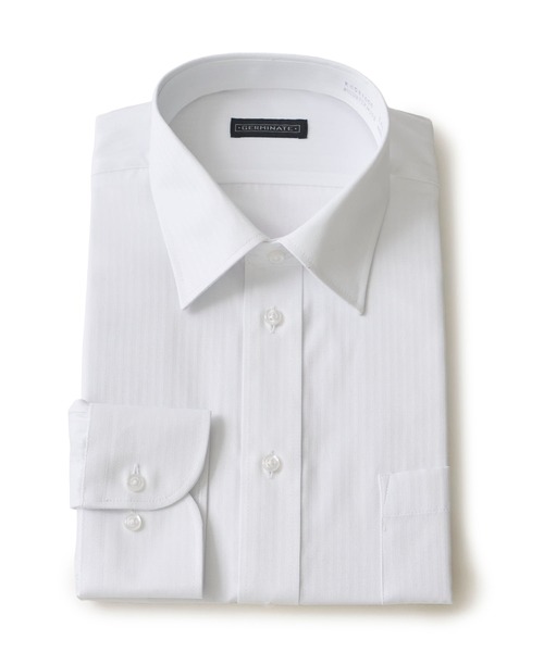TETE HOMME(テットオム)の「アソート T/Cドレスシャツ / レギュラーカラービジネスシャツ(ビジネスシャツ・メンズ・ホワイト系1/ホワイト系2/ホワイト系3/ホワイト系5/ホワイト系4・X-LARGE/LARGE/MEDIUM)」の1枚目の写真