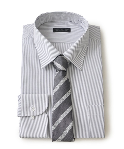 TETE HOMME(テットオム)の「アソート T/Cドレスシャツ / レギュラーカラービジネスシャツ(ビジネスシャツ・メンズ・ホワイト系1/ホワイト系2/ホワイト系3/ホワイト系5/ホワイト系4・X-LARGE/LARGE/MEDIUM)」の14枚目の写真