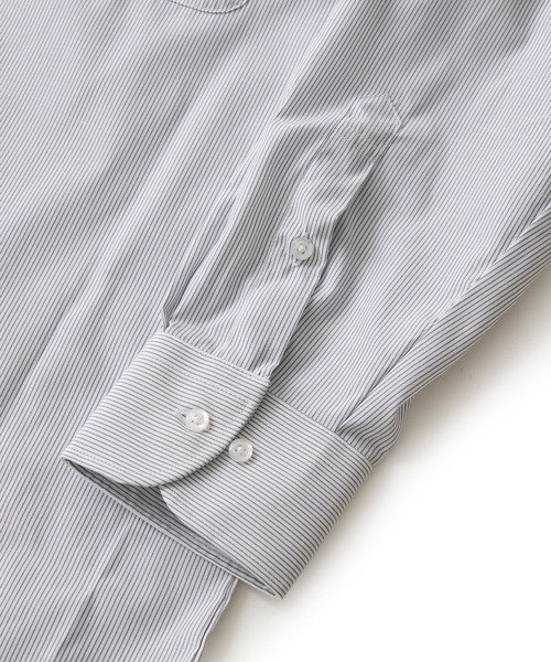 TETE HOMME(テットオム)の「アソート T/Cドレスシャツ / レギュラーカラービジネスシャツ(ビジネスシャツ・メンズ・ホワイト系1/ホワイト系2/ホワイト系3/ホワイト系5/ホワイト系4・X-LARGE/LARGE/MEDIUM)」の8枚目の写真