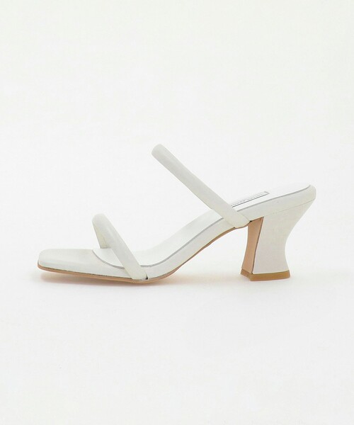 UNITED ARROWS（ユナイテッドアローズ）の「2ライン ミュール/サンダル（サンダル・レディース・オフホワイト/ブラック/ダークブラウン・36/37/35/37h/36h/35h/38）」の2枚目の写真