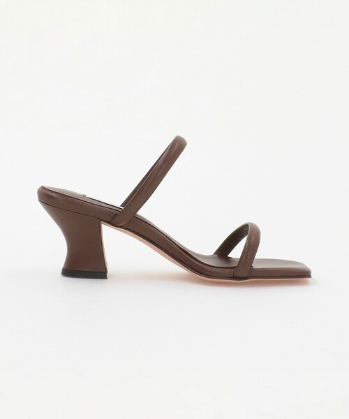 UNITED ARROWS（ユナイテッドアローズ）の「2ライン ミュール/サンダル（サンダル・レディース・オフホワイト/ブラック/ダークブラウン・36/37/35/37h/36h/35h/38）」の6枚目の写真