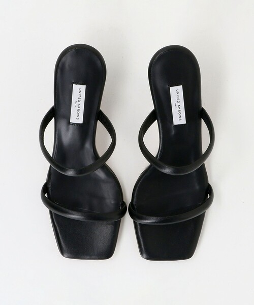 UNITED ARROWS（ユナイテッドアローズ）の「2ライン ミュール/サンダル（サンダル・レディース・オフホワイト/ブラック/ダークブラウン・36/37/35/37h/36h/35h/38）」の15枚目の写真