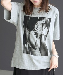 綿天竺フォトTシャツ