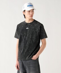 【6/18値下げ】メタリックプリント ワンポイントTシャツ(ユニセックス)